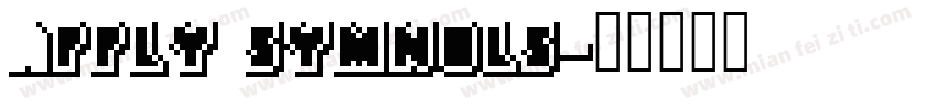 Apply symnols字体转换